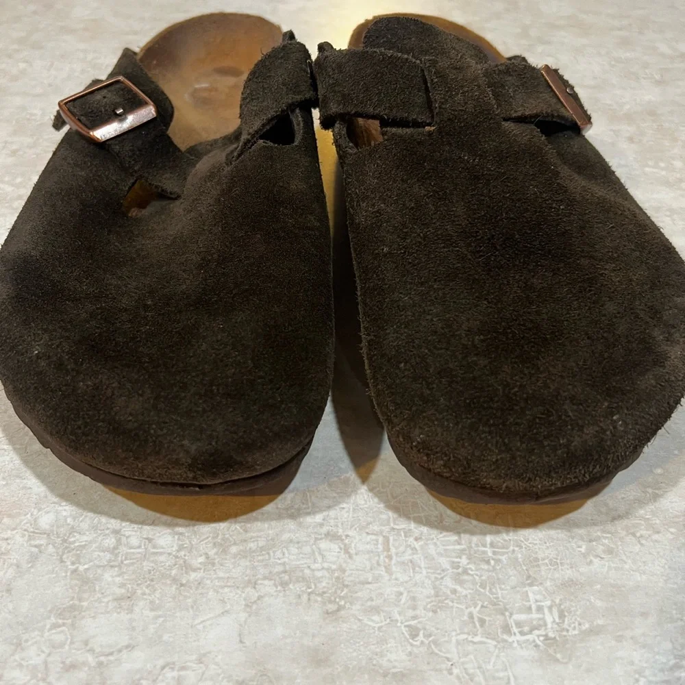 Birkenstock Bostons Suede - Picture 11 of 12
